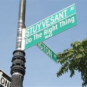 Do the Right Thing Way, NYC