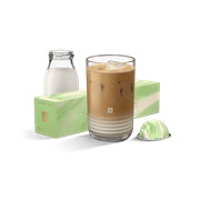 Pistachio Vanilla Coffee Over Ice