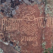 Torrey Lake Petroglyph District, Fremont County, Wyoming, USA