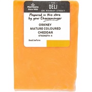Orkney Mature Coloured Cheddar