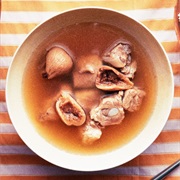 Pork Rib and Fig Soup