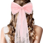 Colored Bridal Hair Bow