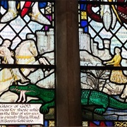 The Wormingford Dragon Window