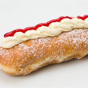 Strawberry Jam and Cream Doughnut