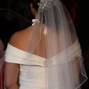 Bardot Neckline Back With Brooch