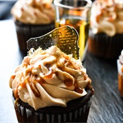 Chocolate Maple Bourbon Cupcake
