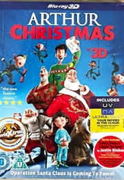 Arthur Christmas 3D Blu-Ray (2012)