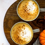 Pumpkin Spice Cake Latte