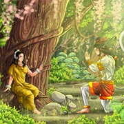 44. Hanuman Meets Sita in Ashok Vatika
