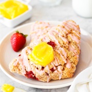 Strawberry Buttermilk Scone