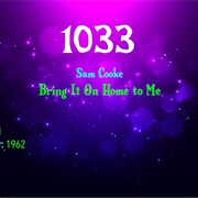 #7511 Bring It on Home to Me by Sam Cooke