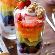 Rainbow Yogurt Parfait