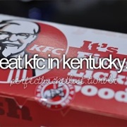 Eat Kfc in Kentucky
