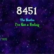 #9595 I've Got a Feeling by the Beatles