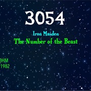 #8162 the Number of the Beast by Iron Maiden