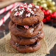 Peppermint Hot Chocolate Cookie