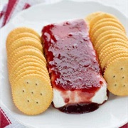 Raspberry Pepper Jelly Cream Cheese Dip