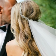Veil Attached to Circlet