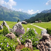 Große Walsertal in Österreich