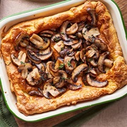 Mushroom Yorkshire Pudding
