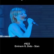 #443 Stan by Eminem Featuring Dido