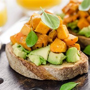 Pumpkin Bruschetta