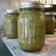 Green Tomato Relish