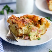 Ham and Cheese Pudding