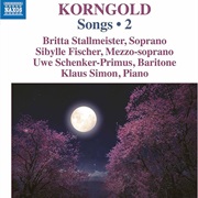 Korngold 3 Songs Op.18