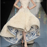 Visible Decoration Inside Skirt