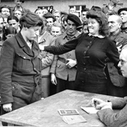 Identification of Gestapo Informer (Henri Cartier-Bresson)