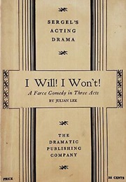 I Will!, I Won't! (Lee, Julian)