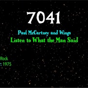 #9160 Listen to What the Man Said by Paul McCartney & Wings