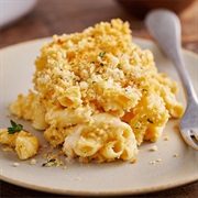 Macaroni and Cheese With Buttered Breadcrumbs