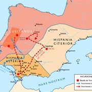War Between Lusitanians and Romans