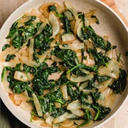 Sauteed Spinach and Onions