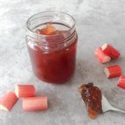 Rhubarb and Ginger Jam