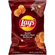 Lays Sweet Southern Heat Barbecue Chips