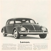 "Lemon" - Volkswagen (1960)