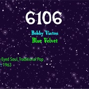 #8942 Blue Velvet by Bobby Vinton