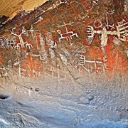 Burro Flats Painted Cave