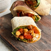 Harrissa Spiced Falafel Wrap