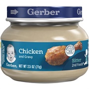 Chicken and Gravy Baby Food