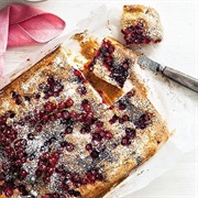 Redcurrant Cake With Poppy Seeds