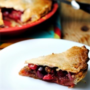 Mulberry Cherry Pie