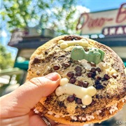Freshly Baked Chocolate Chip Cookie