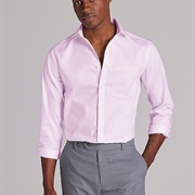 Spread Collar Dress Shirt