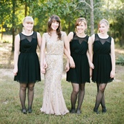 Pantyhose With Dress