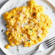 Parmesan Scrambled Eggs