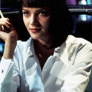 Mia Wallace White Shirt Outfit - Pulp Fiction